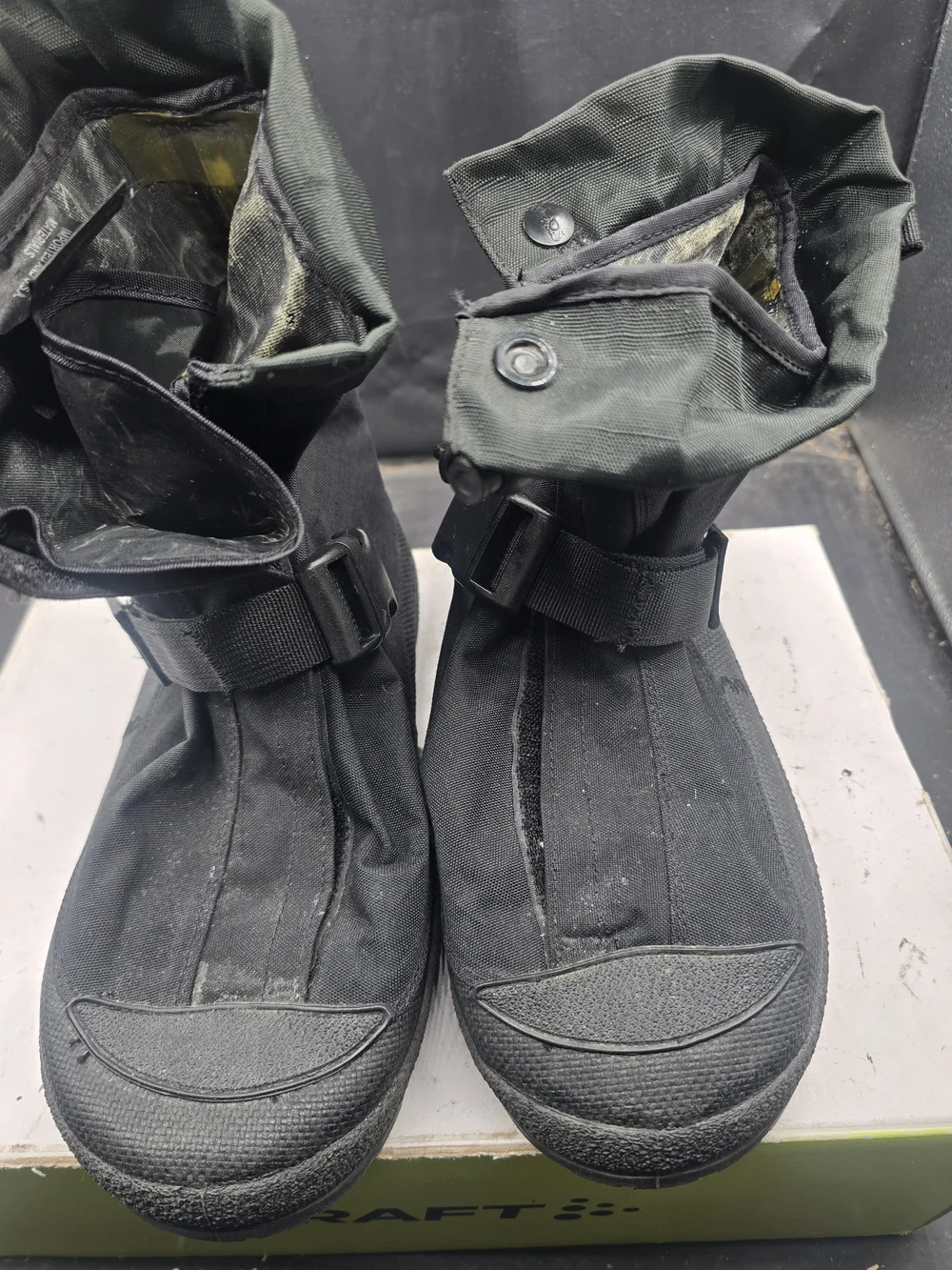 Men's Black Rain & Snow Boots - Waterproof Winter Protection